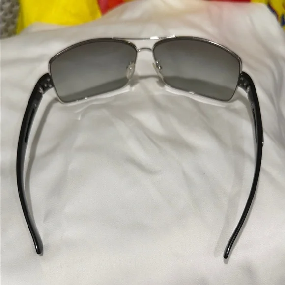 PRADA Silver and Black Sunglasses - Picture 4 of 7